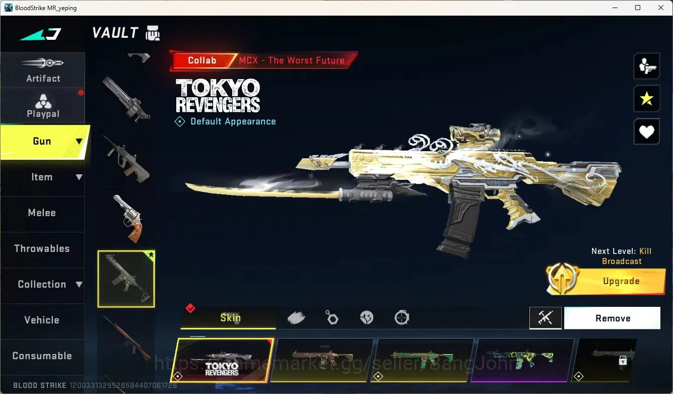 Blood Strike Accounts ASIA | 1 ETERNAL: Desert Eagle-Scorpius|3 7DS|1 EV image 20