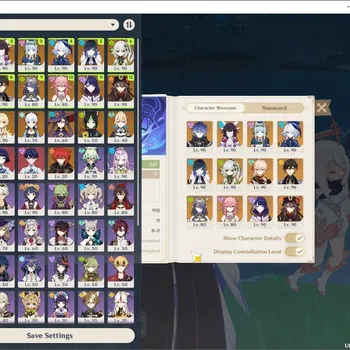 Genshin Impact Accounts Others Asia|AR 60|PremTeam Flins|13 Limit + 12(*5Weap)|(Furina C2,Hu Tao