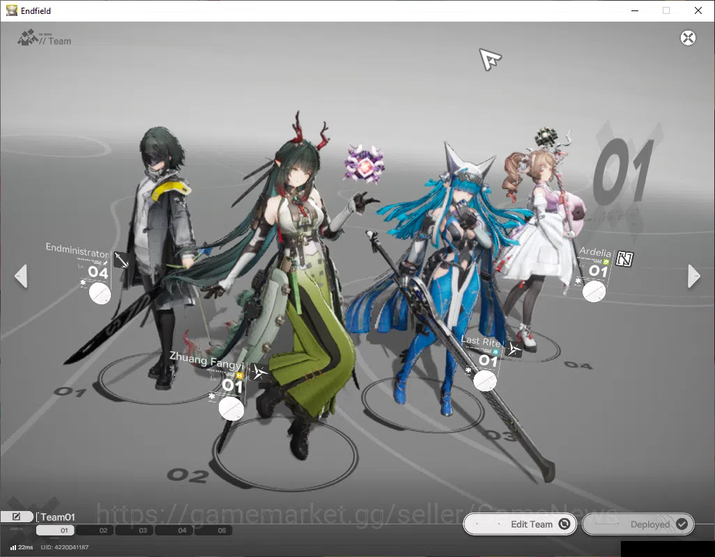 Arknights: Endfield Accounts ASIA||Fresh Starter|Lv2|SSR3(1Limit)+4(*6 Weapon)| image 8