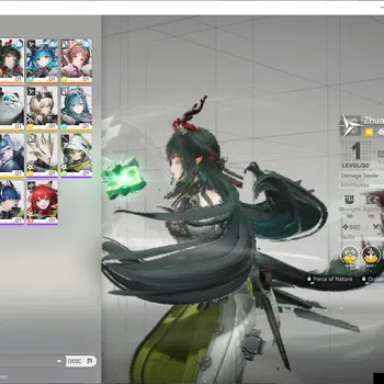 Arknights: Endfield Accounts ASIA||Fresh Starter|Lv2|SSR3(1Limit)+4(*6 Weapon)|(Zhuang Fangyi),Last Rite,Ardelia|Oro