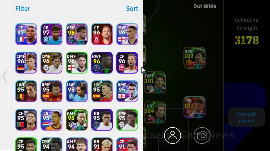 eFootball Accounts Android|Epic Gianluigi Buffon,Franco Barresi,Marti image 2