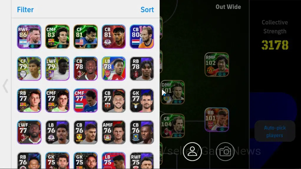 eFootball Accounts Android|Epic Gianluigi Buffon,Franco Barresi,Marti image 3