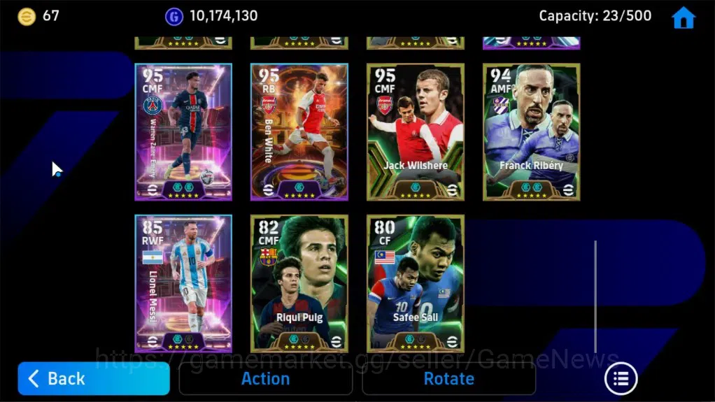 eFootball Accounts Android|Epic Gianluigi Buffon,Franco Barresi,Marti image 7