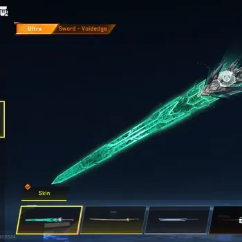 Blood Strike Accounts Collab Skin ASIA | 2 Ultra Melee: Sword -Voidedge, One-Handed Axe-Crystal Breaker|7 Collab Gun|1