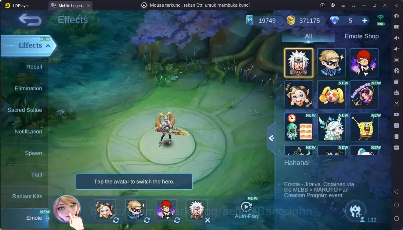 Mobile Legends: Bang Bang Accounts Global|Hero 132|Skin 275|Renowned|11.11 GS|KOF Kar image 6