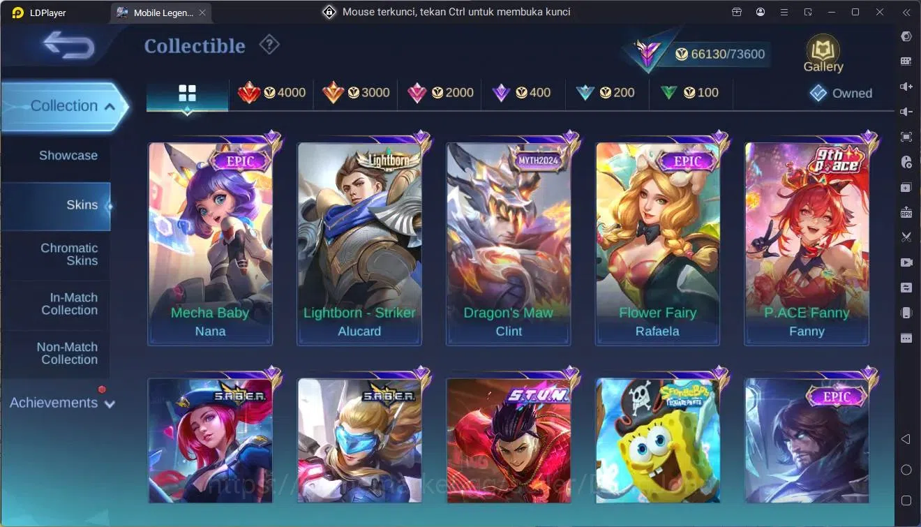 Mobile Legends: Bang Bang Accounts Global|Hero 132|Skin 275|Renowned|11.11 GS|KOF Kar image 9