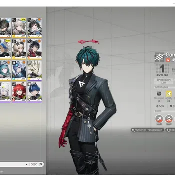 Arknights: Endfield Accounts Asia|2 SSR 1 Limited + 2(*6 Weap)|(Camille),Ardelia|Male MC|Log Gryphlink|Check SS|(END2103)
