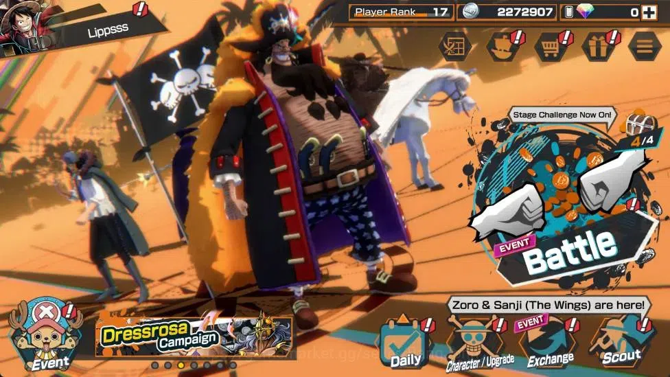 One Piece Bounty Rush Accounts Global |EX 5|PR 17|Marshall D. Teach Max,Kuzan Max image 10