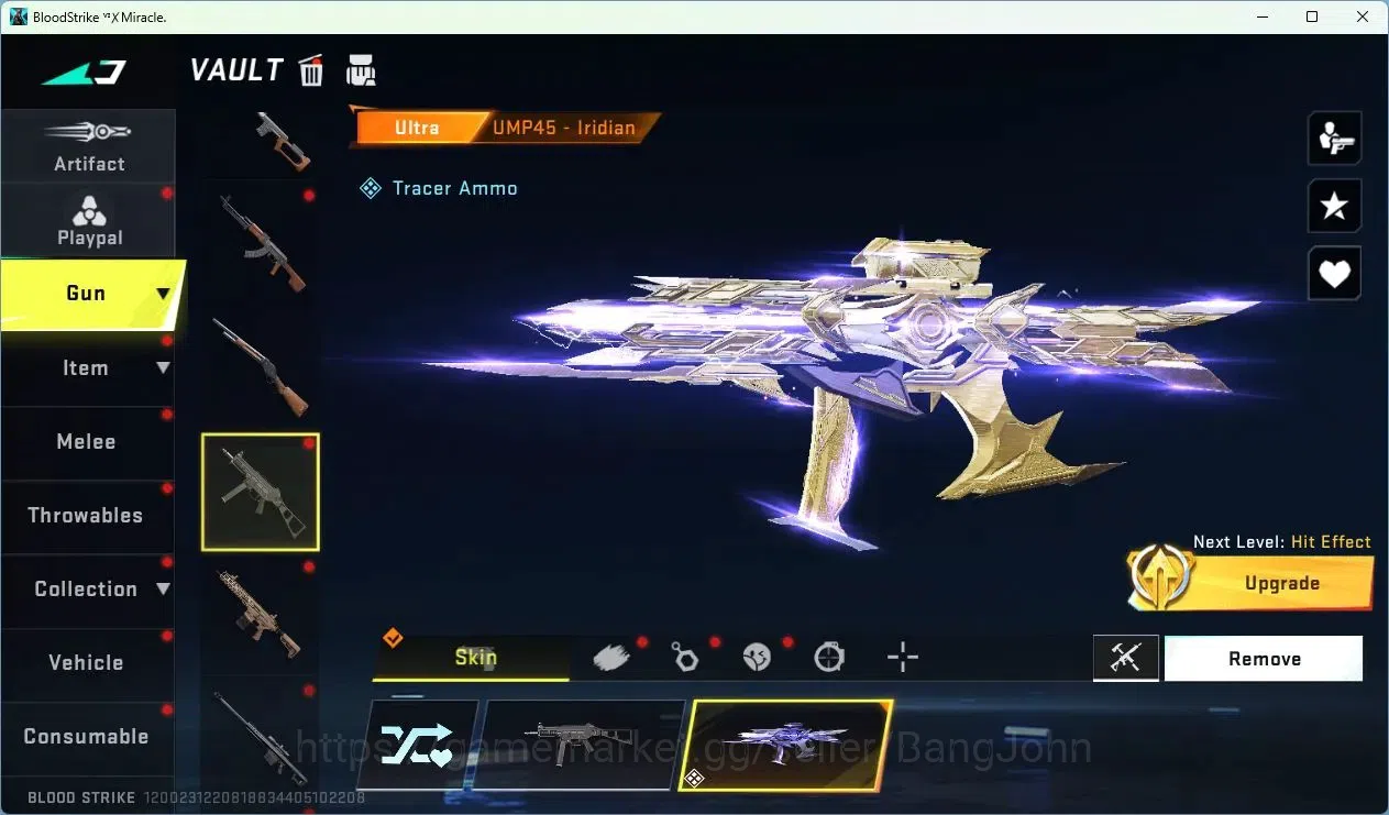 Blood Strike Accounts ASIA | Collab QBZ95-Coffin Of Eternal | Limited MP image 19