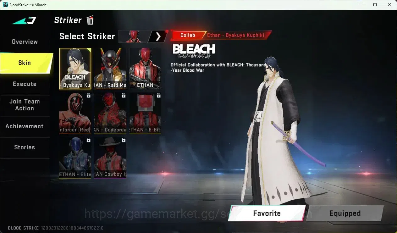 Blood Strike Accounts ASIA | Collab QBZ95-Coffin Of Eternal | Limited MP image 5
