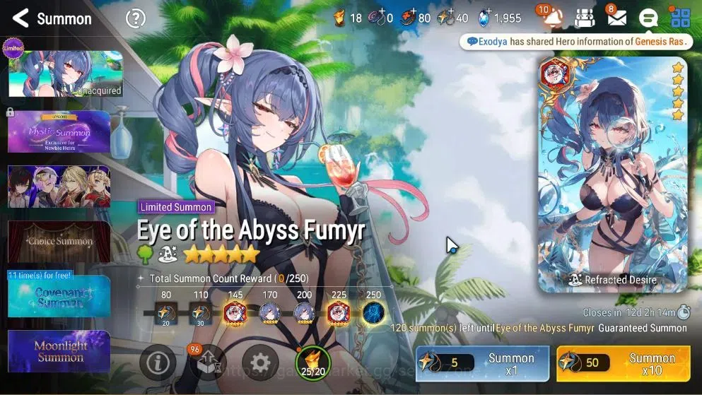 Epic Seven Accounts Limited Hero GLOBAL Unverif|New Era|3 ML(LC Bellona,US Choux,R Violet)+TA Coli,Landy|PoH ON|Free Summon 16