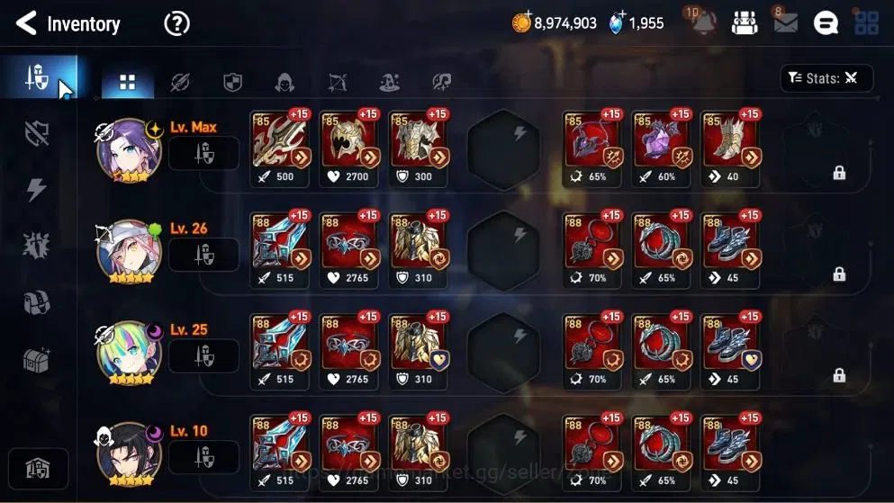 Epic Seven Accounts Limited Hero GLOBAL Unverif|New Era|3 ML(LC Bellona,US Choux,R Violet)+TA Coli,Landy|PoH ON|Free Summon 9