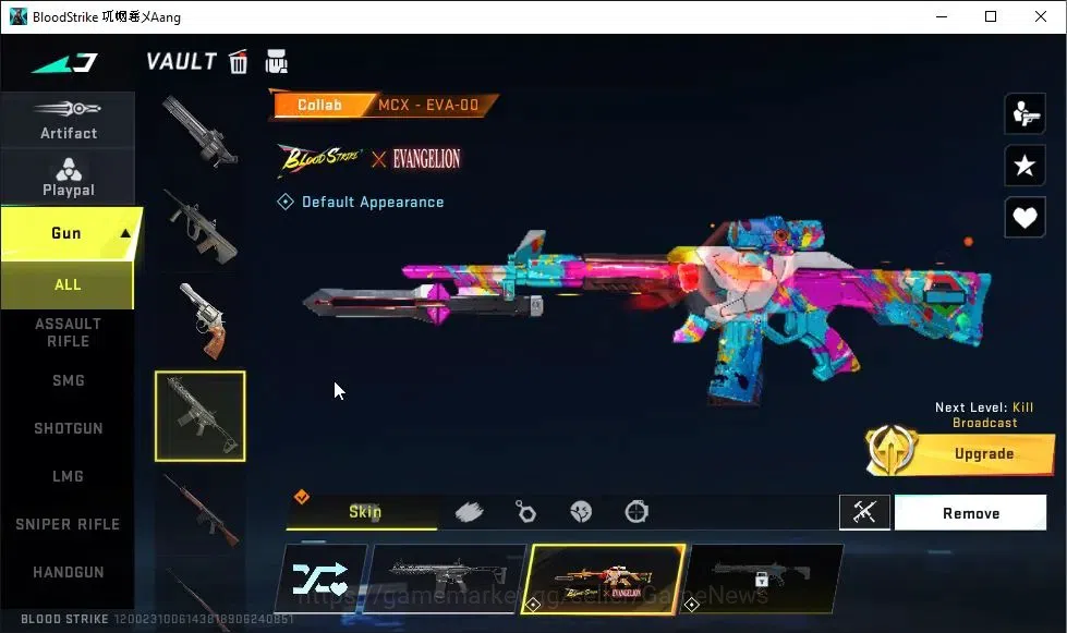 Blood Strike Accounts ASIA|3 ETERNAL[M4A1 Lv2,M700 Lv3,KAG-6 Lv2]|Melee  image 9