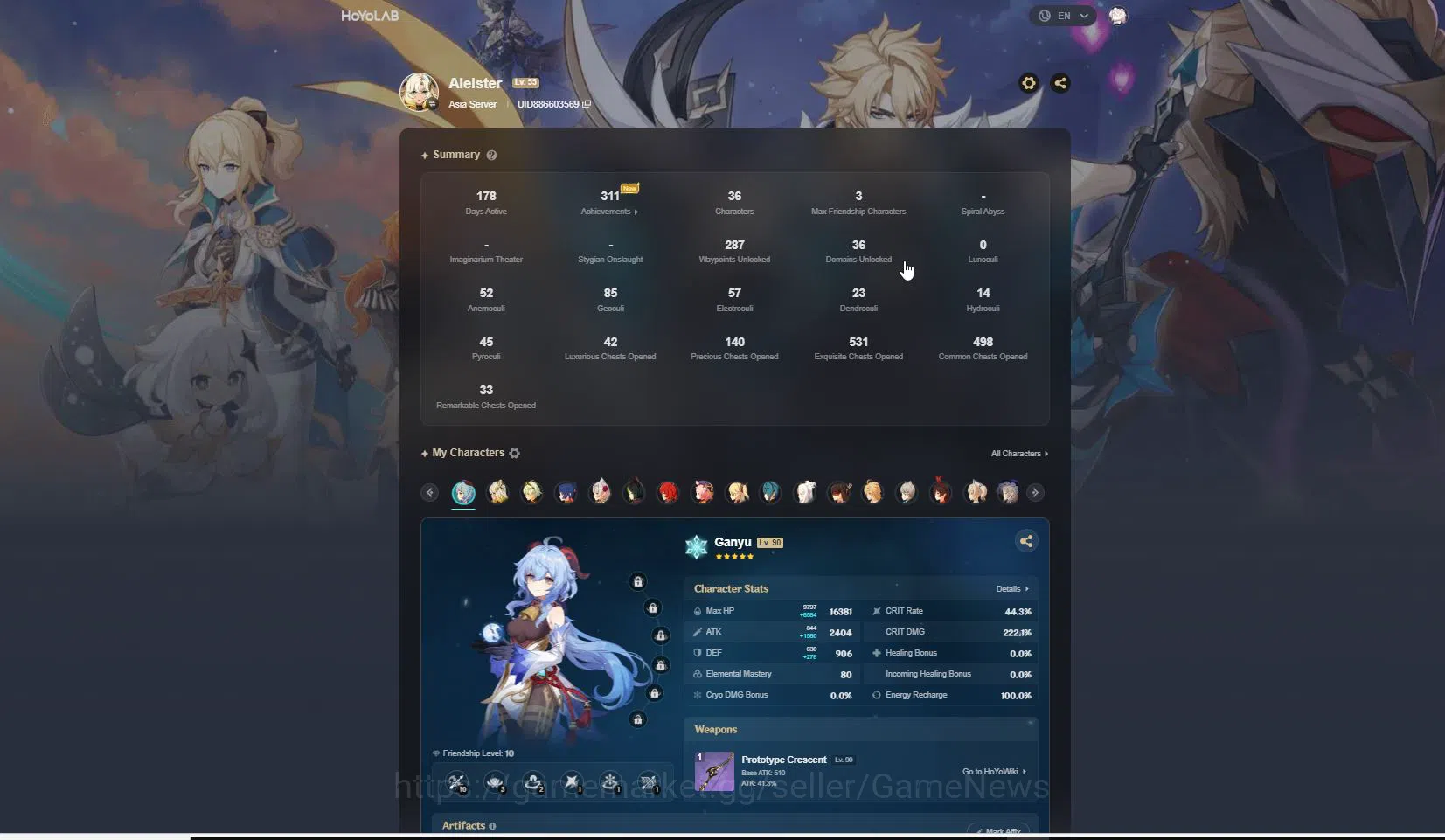 Honkai Star Rail Accounts Asia|TL 70|Free GI|8 Limited|Kafka E1+Sign,Black S image 14