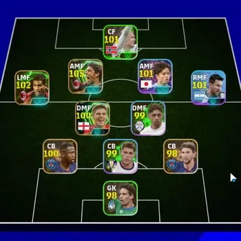 eFootball Accounts Legends & Iconic Players Android|Epic Rui Costa,E.Hazard,Serginho,Gerrard,ShowTime TFFC26