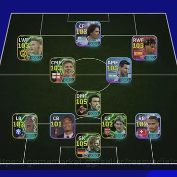 eFootball Accounts Legends & Iconic Players EFOOTBALL 2026 | EPIC ANDREA PIRLO, D NUNEZ,M REUS,CORDOBA,O KAHN,POWER
