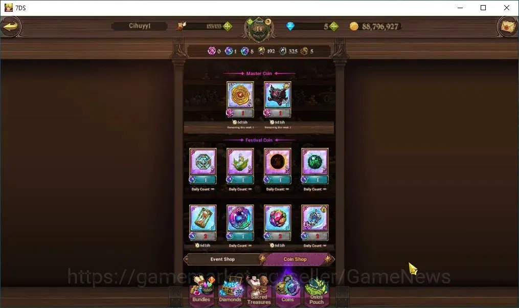 The Seven Deadly Sins: Grand Cross Accounts Global|463K CC|1 LR+6 UR+Collab ReZero|Elizabeth,N image 10