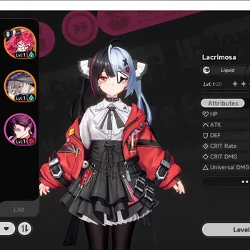 Neverness to Everness Accounts GLOBAL NA|HL 3| 5 S-Class 2 Limit (Lacrimosa,Nanally)| Tomato+Underboss Glider|Selector