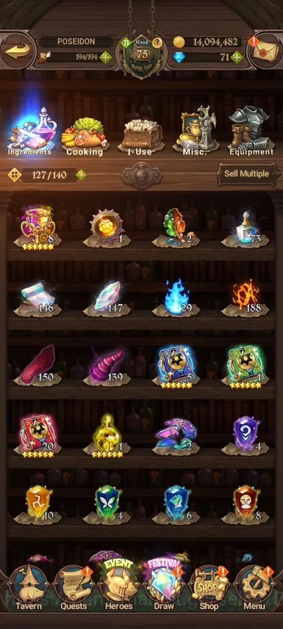 The Seven Deadly Sins: Grand Cross Accounts ASIA | 3.5M | 1 LR |Salos, ODK, Merlin Esca, Full image 7