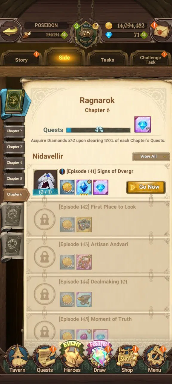 The Seven Deadly Sins: Grand Cross Accounts ASIA | 3.5M | 1 LR |Salos, ODK, Merlin Esca, Full image 8