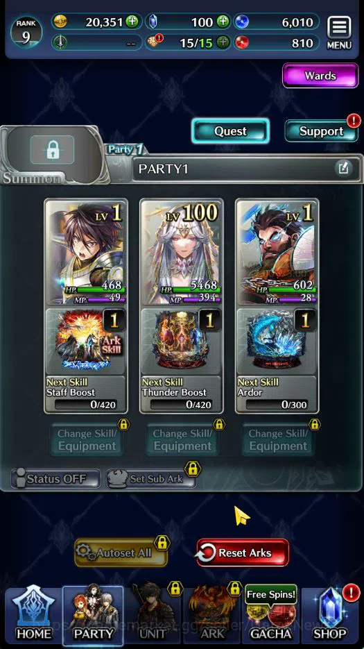 Last Cloudia Accounts GLOBAL | Starter Rank 9 | Hinata Sakaguchi, Enjin image 2