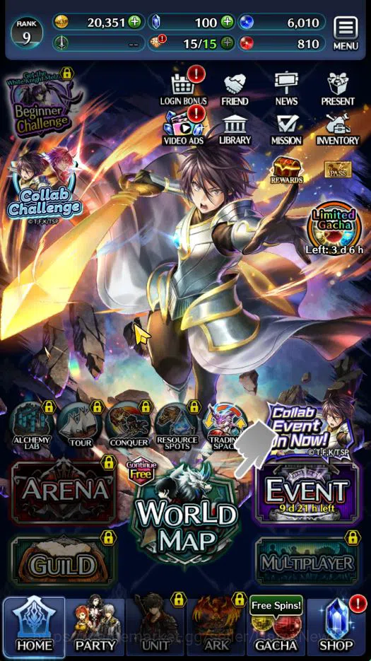 Last Cloudia Accounts GLOBAL | Starter Rank 9 | Hinata Sakaguchi, Enjin image 5