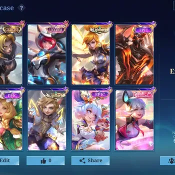 Mobile Legends: Bang Bang Accounts Collector Global|192S|Expert|Collector Natalia,LBX Kimmy,Epic10th Nana,Epic Rafaela,Epic