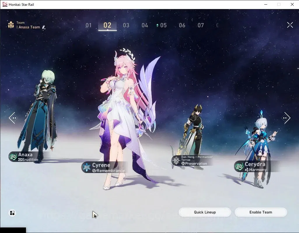 Honkai Star Rail Accounts Asia|TL 70|Anaxa Prem Team|13 Limited|[SW LV.999 E image 15