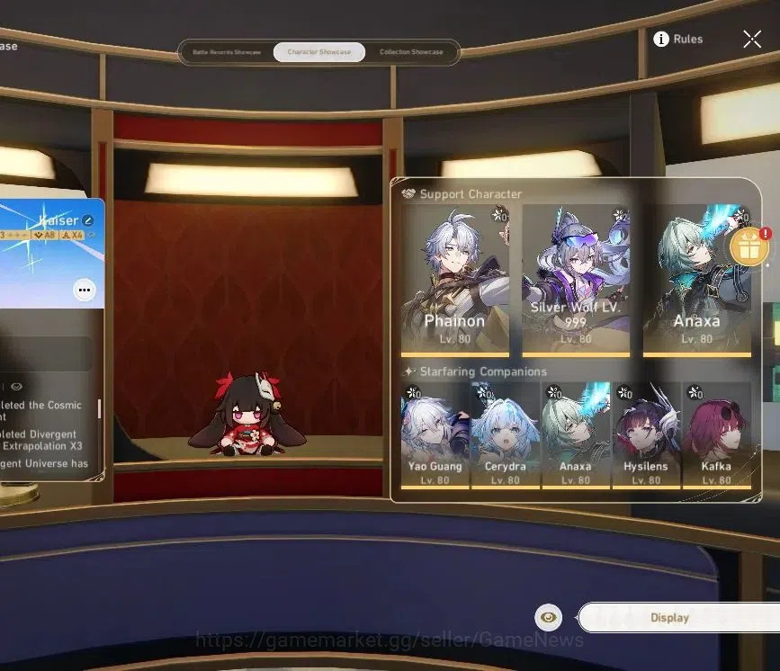Honkai Star Rail Accounts Asia|TL 70|Anaxa Prem Team|13 Limited|[SW LV.999 E image 2