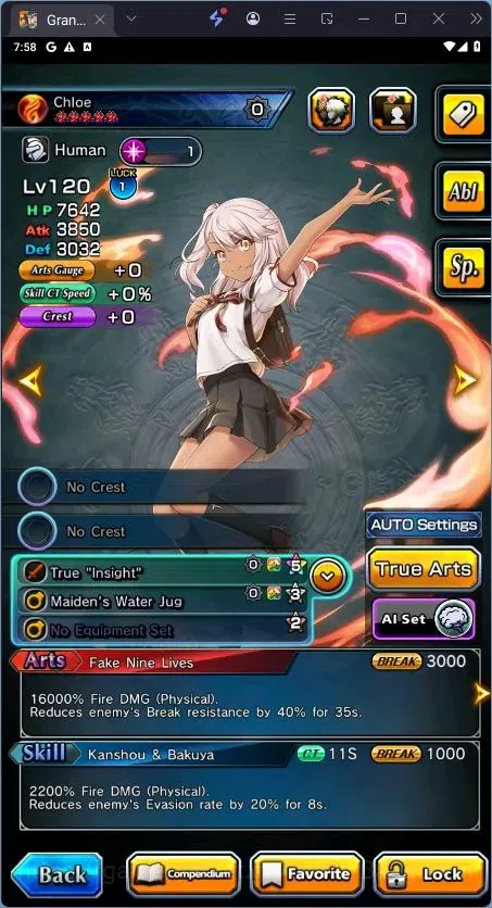 Grand Summoners Accounts End-Game Global | Rank 60 | 9 Ascend | Chloe TW, Summer Miyu TW, Running Rabbit Rimuru TW, Last 7