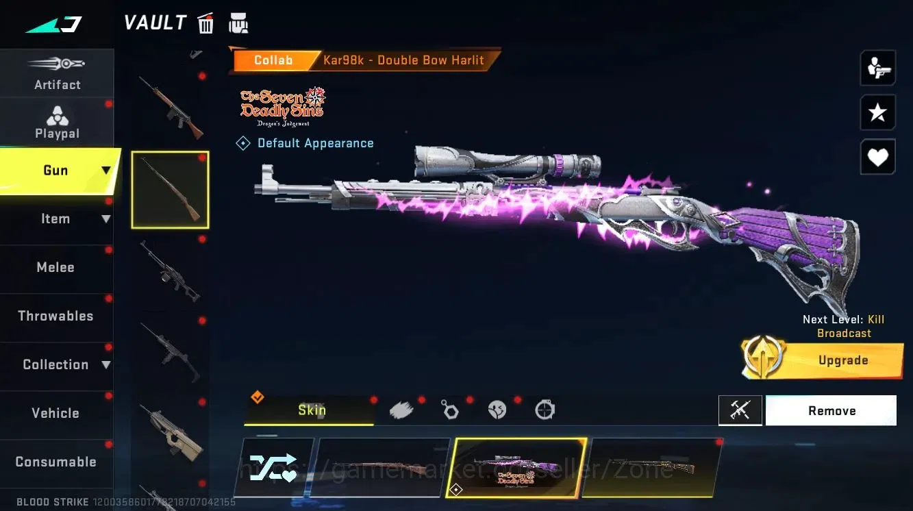 Blood Strike Accounts ASIA|MYTHIC|2 ETERNAL: AK47 Overload,Desert Eagle image 14