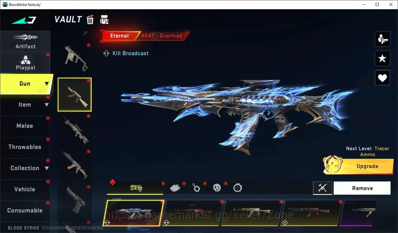 Blood Strike Accounts ASIA|MYTHIC|2 ETERNAL: AK47 Overload,Desert Eagle image 2