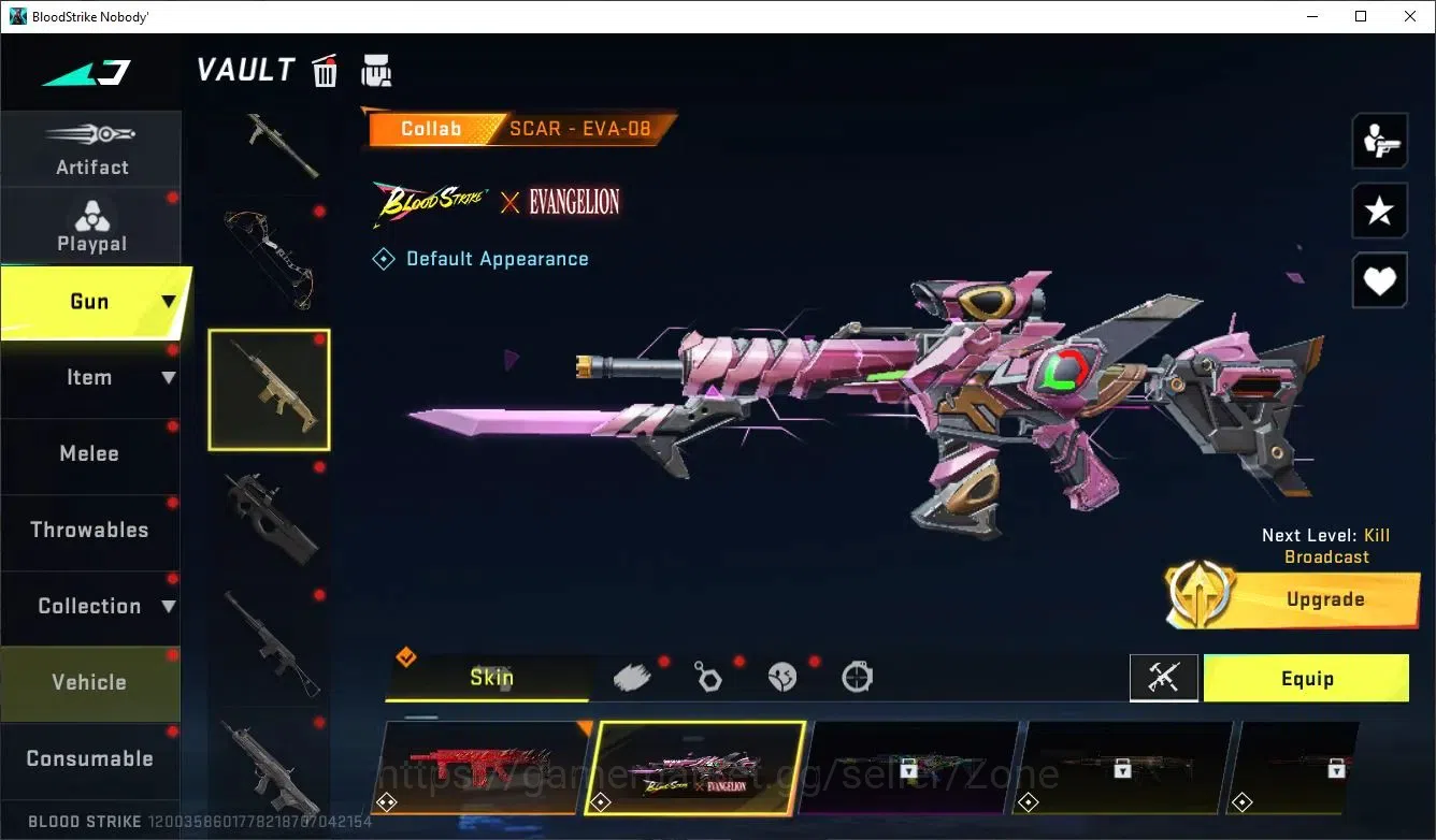 Blood Strike Accounts ASIA|MYTHIC|2 ETERNAL: AK47 Overload,Desert Eagle image 9