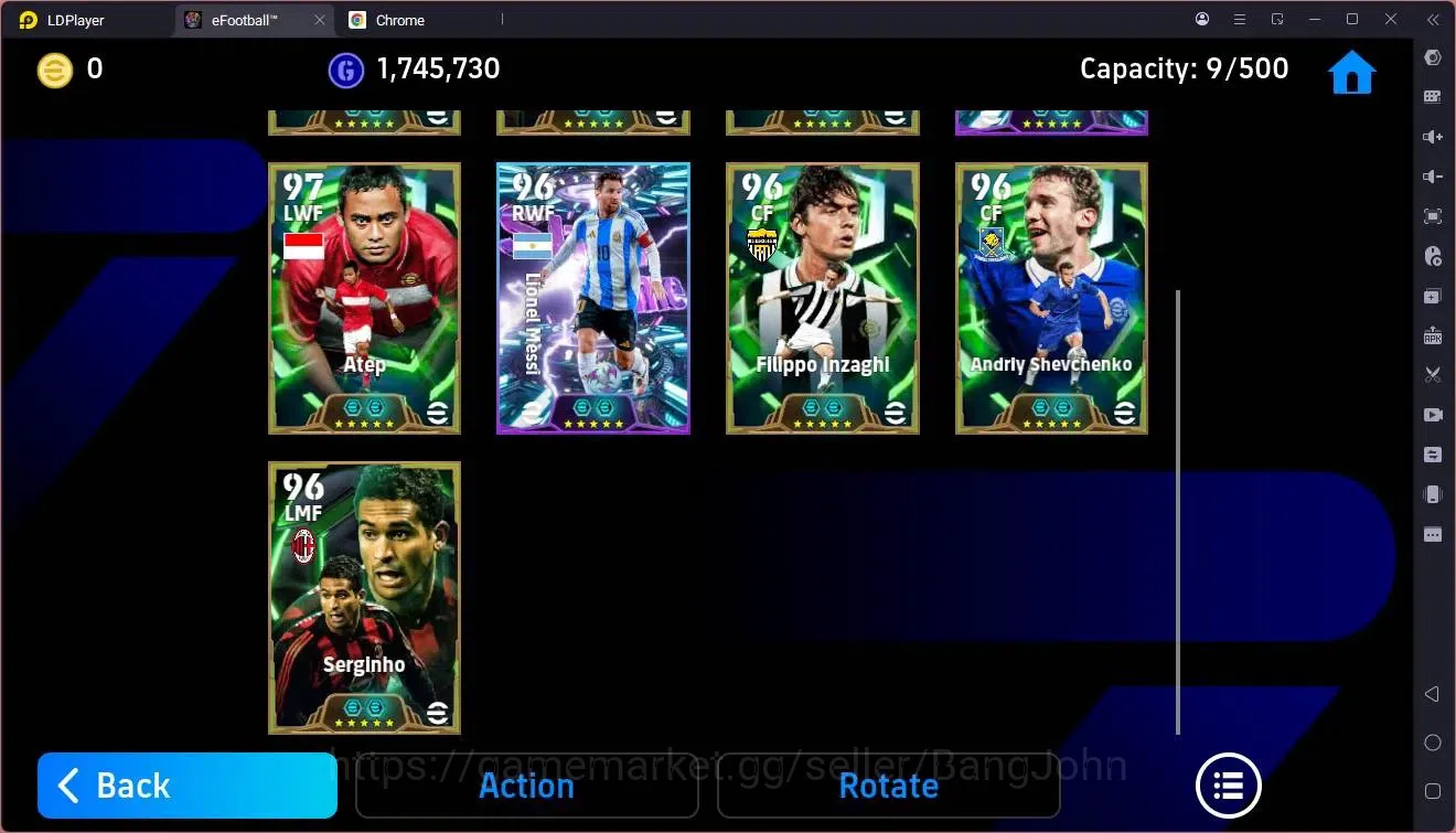eFootball Accounts Android|PW 3124|Epic Guardiola,Totti,Drogba,Atep,I image 3