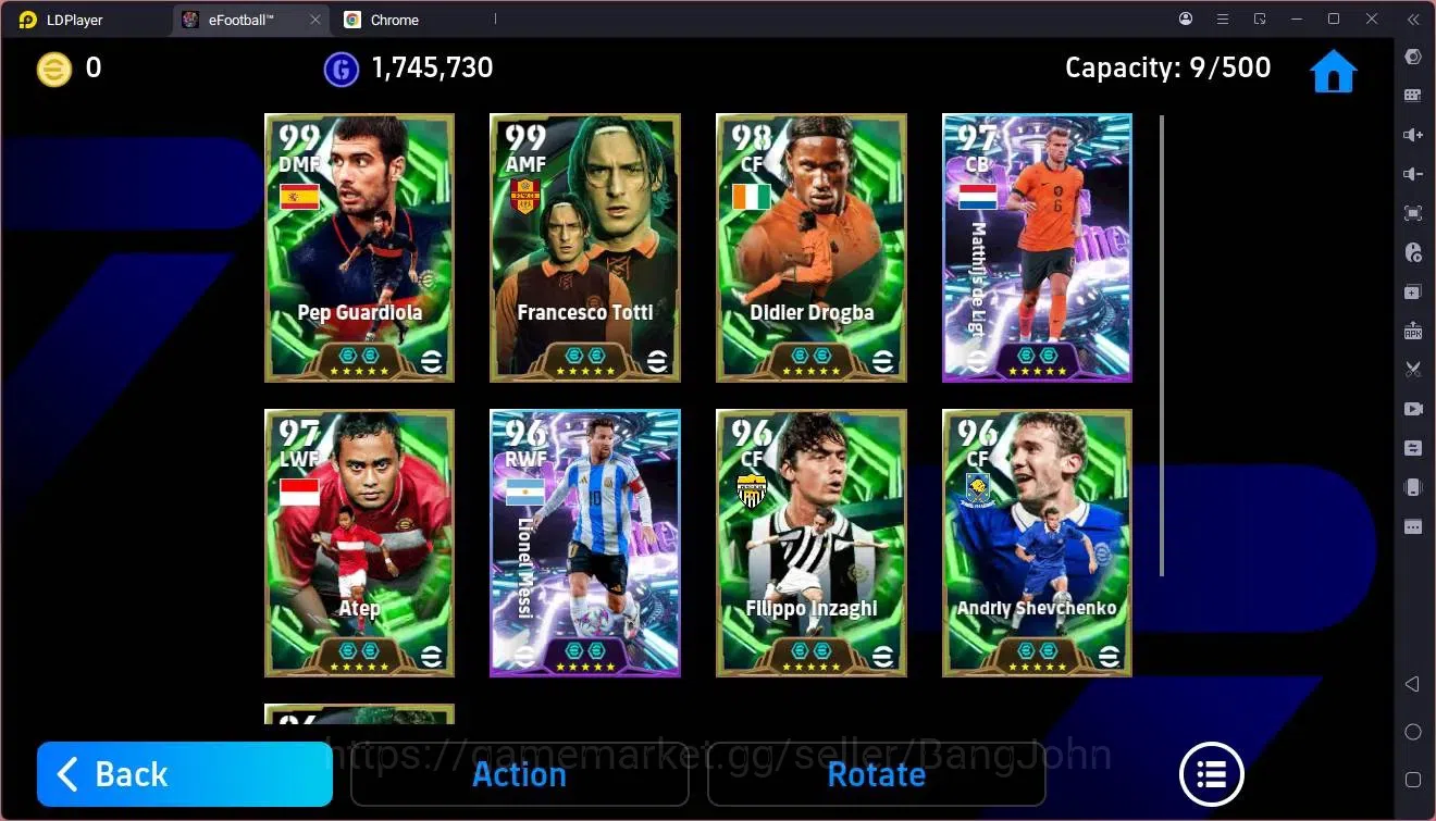 eFootball Accounts Android|PW 3124|Epic Guardiola,Totti,Drogba,Atep,I image 4