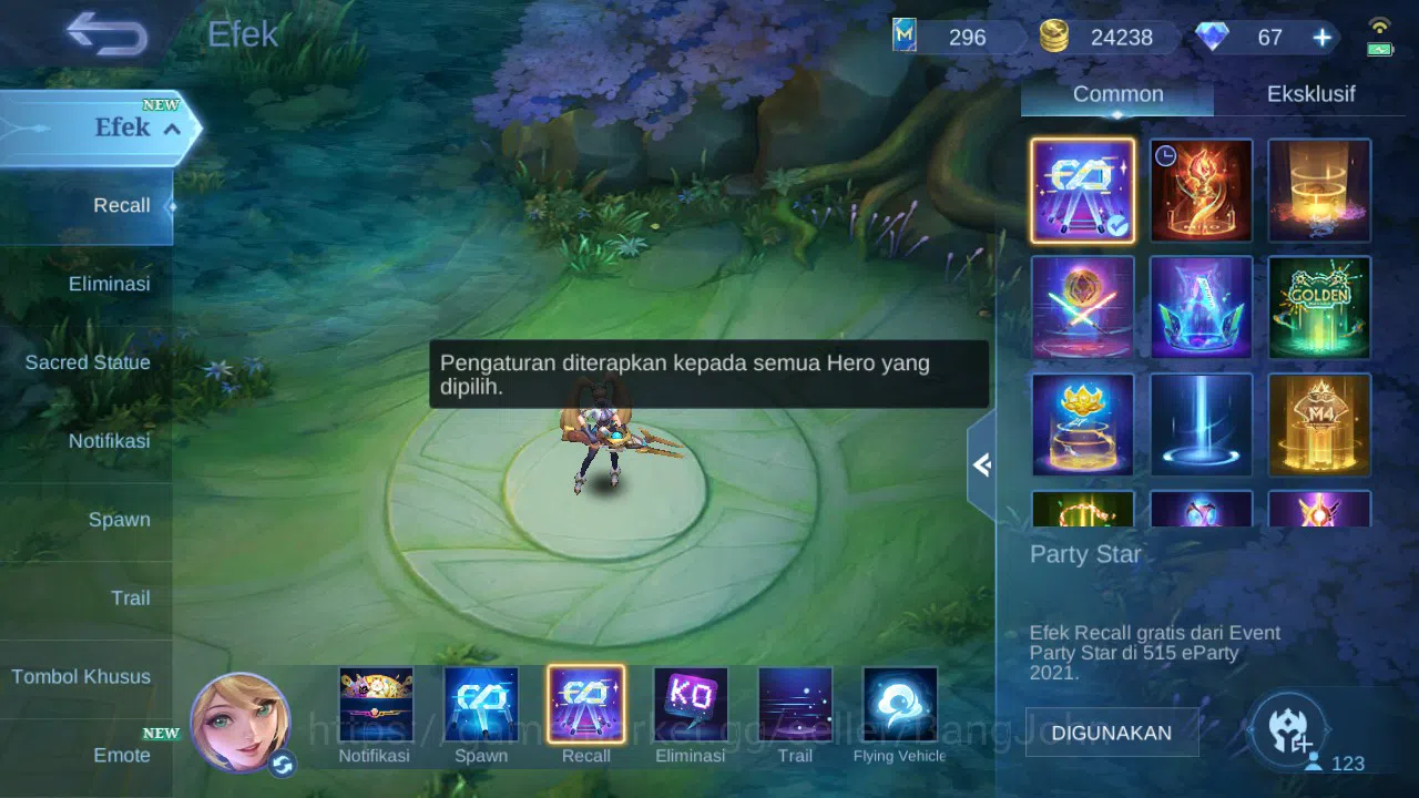 Mobile Legends: Bang Bang Accounts GLOBAL Hero 123 Skin 302 | JJK Yin | Aspir Vexana  image 10