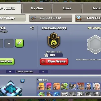 Clash of Clans Accounts High-End TH13-BH6 | Lv.88 | BK50,AQ31,MP23,GW15,RC5 | HH7 |BM1| 1 Legendary Skins | 123 Gems