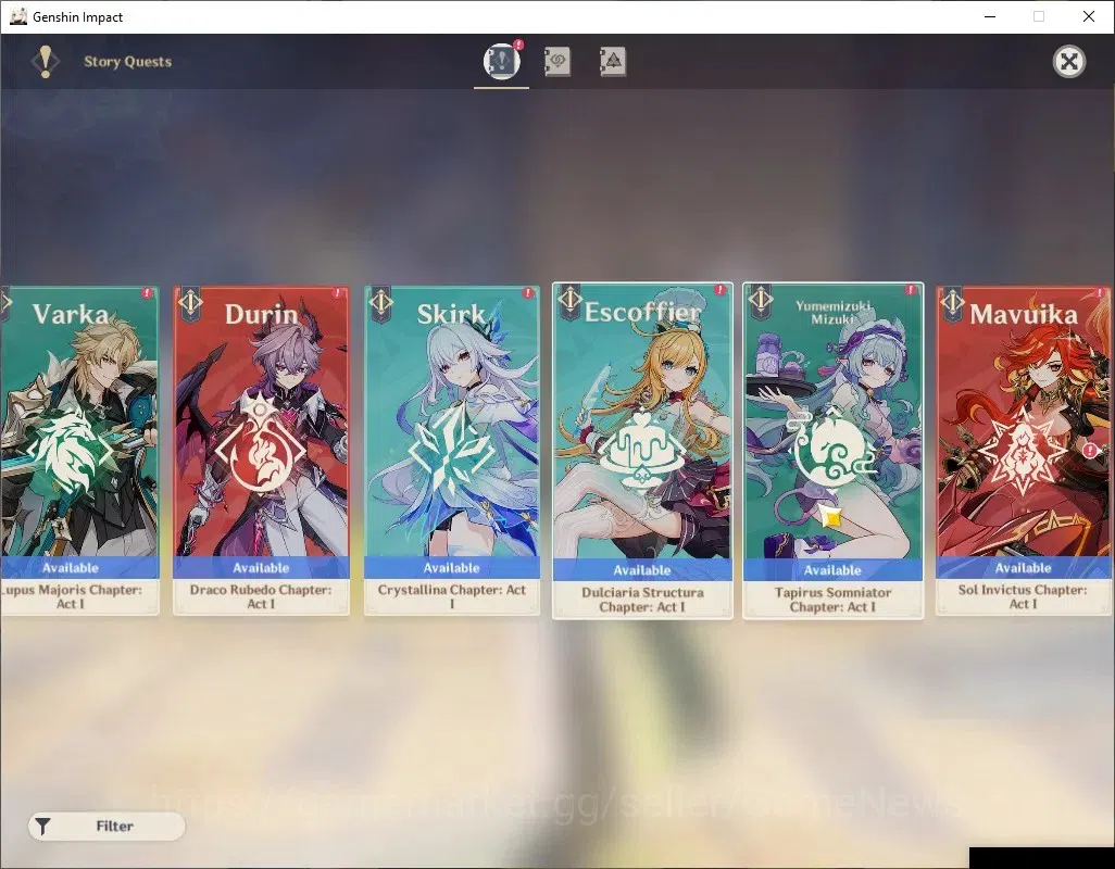 Genshin Impact Accounts ASIA|AR 56 |5 Limited +6(*5Wep)|[Nefer,Furina,Linn image 19