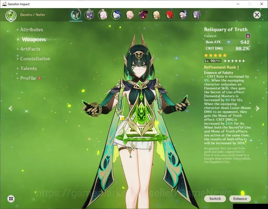 Genshin Impact Accounts ASIA|AR 56 |5 Limited +6(*5Wep)|[Nefer,Furina,Linn image 5