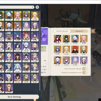 Genshin Impact Mid Game ASIA|AR 56 |5 Limited +6(*5Wep)|[Nefer,Furina,Linn image 1