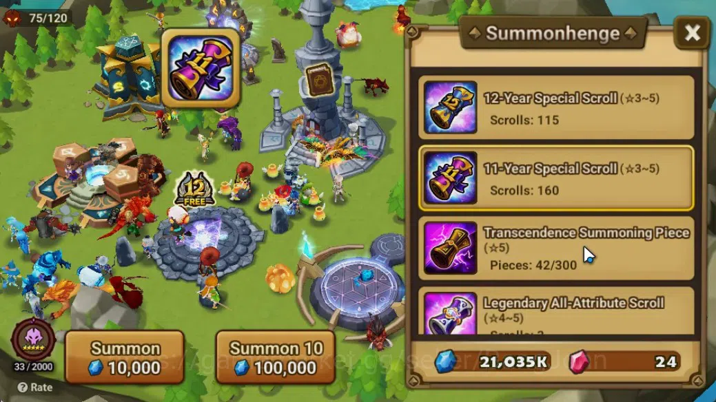 Summoners War: Sky Arena Accounts GLOBAL | NB 5 TESHAR,Starter Gacha 115 12Y+160 11Y image 1