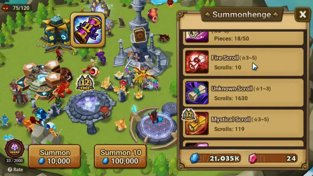 Summoners War: Sky Arena Accounts GLOBAL | NB 5 TESHAR,Starter Gacha 115 12Y+160 11Y image 3