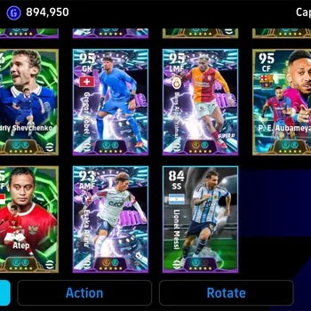 eFootball Accounts Legends & Iconic Players Android|PW 3212|BIGT LionelMessi,Epic Makelele RuiCosta Suarez VanBasten