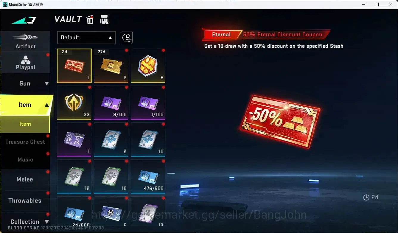 Blood Strike Accounts Rare Skin ASIA |LIMITED=BTFLY KNIFE,AR97|ULTRA=SPEAR,GLOCK,BANDAGE,MEDIC,INHELER|MORE DETAIL CEK SS 10
