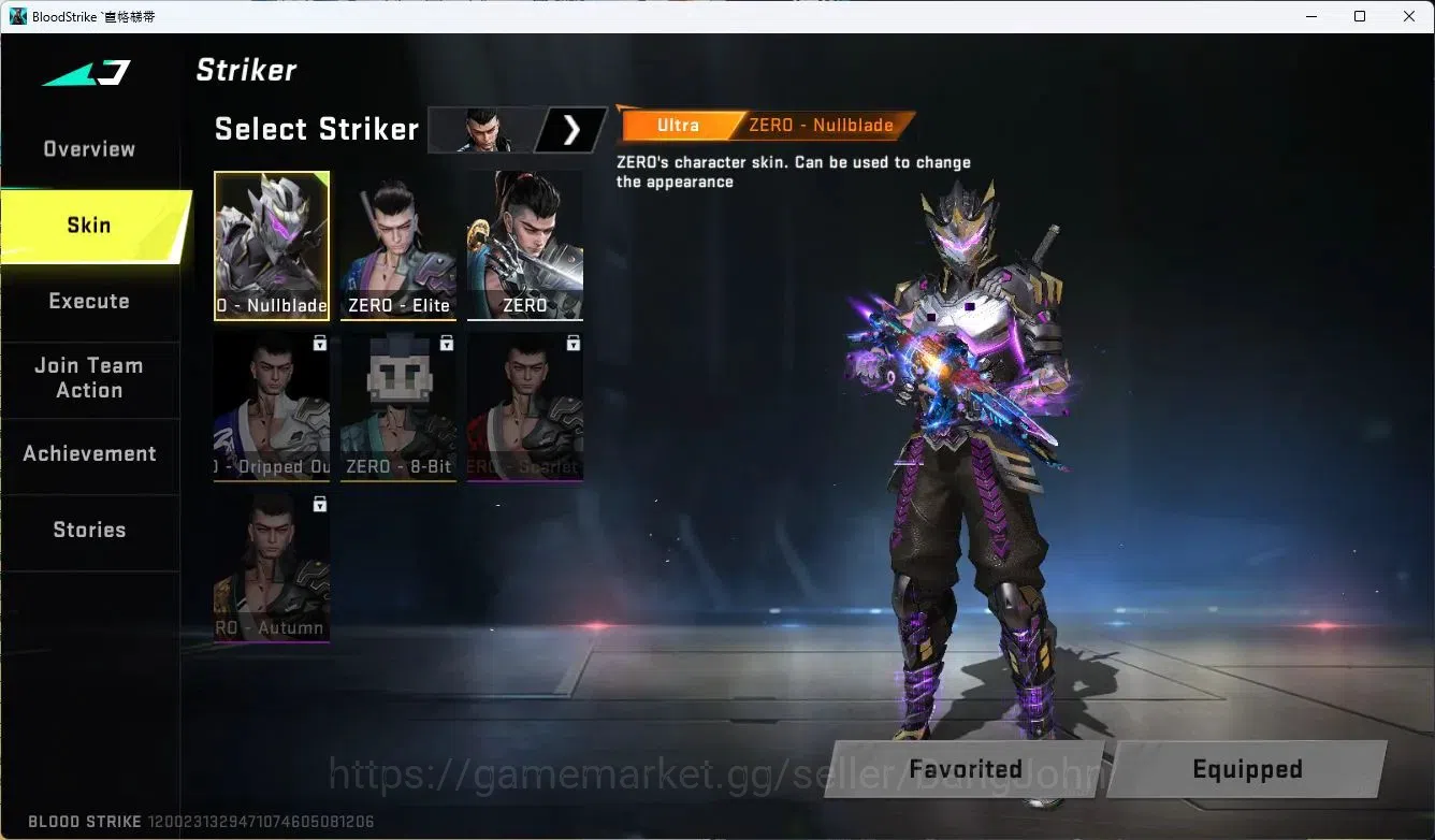 Blood Strike Accounts Rare Skin ASIA |LIMITED=BTFLY KNIFE,AR97|ULTRA=SPEAR,GLOCK,BANDAGE,MEDIC,INHELER|MORE DETAIL CEK SS 18