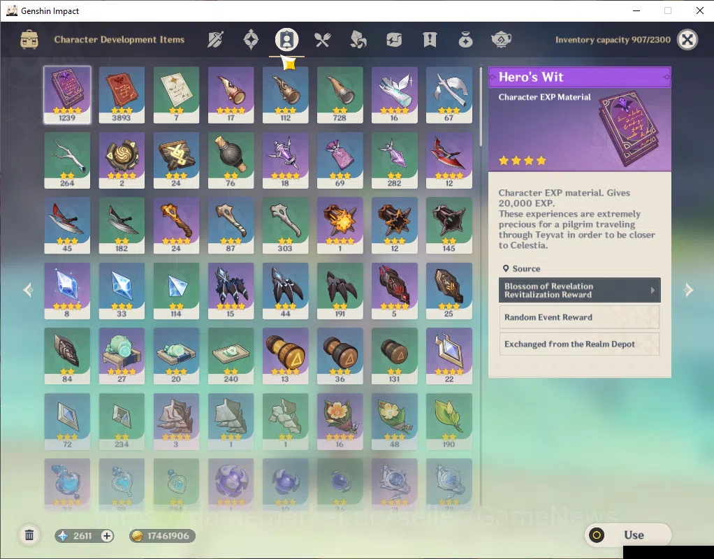 Genshin Impact Accounts ASIA|AR 59|8 Limited+13(*5WEP)|(WandererC1,Arlecch image 10