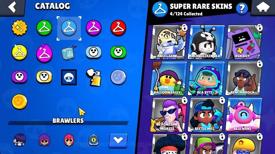 Brawl Stars Accounts 1185 Trophy|19 Brawlers 1 Max Lvl (Well Build Edgar)|3 Epic Skins 4 Super Rare|CN ON|TakeMail(BRS1146) 15
