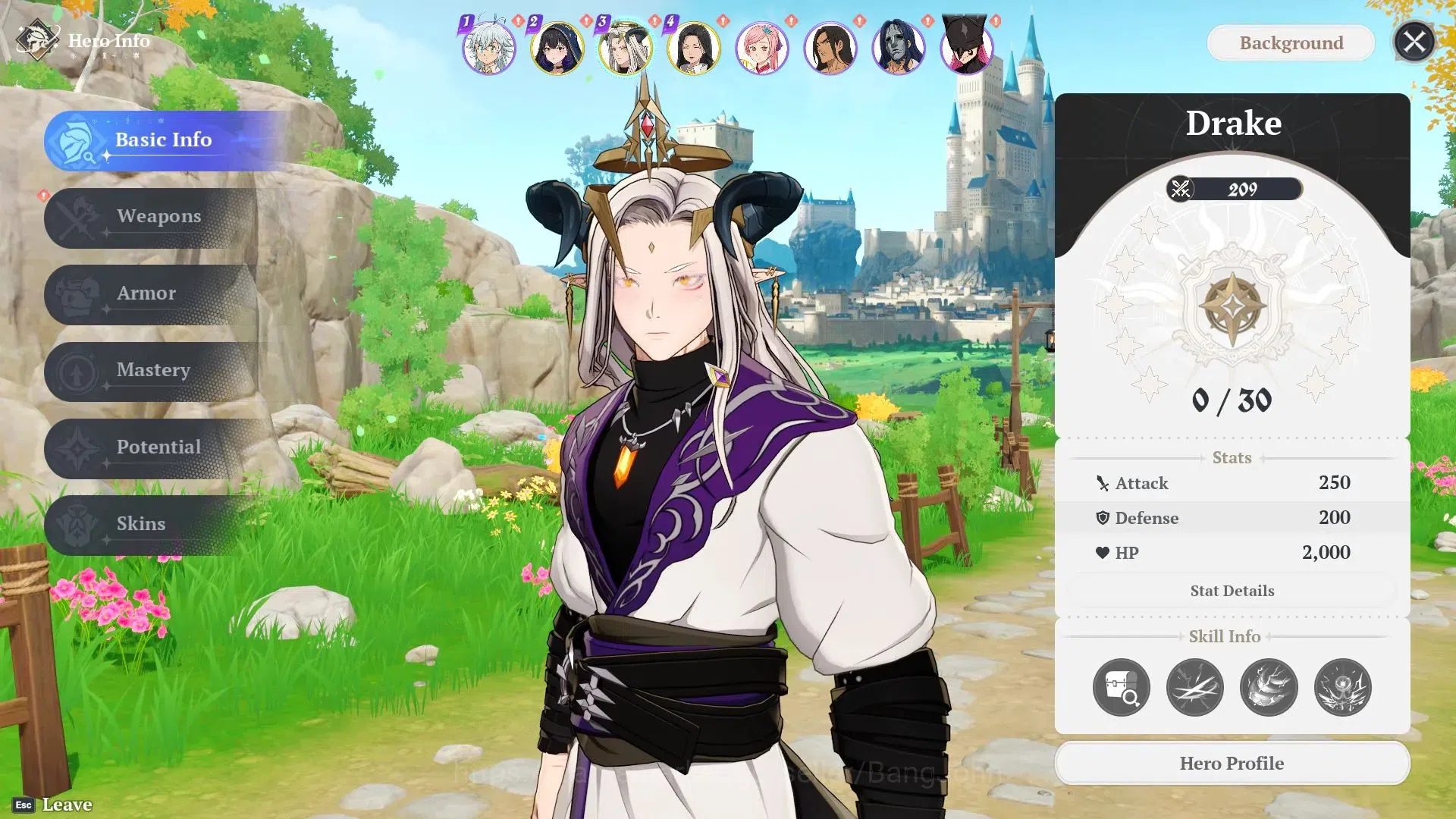 The Seven Deadly Sins: Origin Accounts EUROPE | Fresh Starter Lvl2|9SSR|Tristan,Clotho,Drake,Guila&5SSR|Act1Story|1 SSR 6
