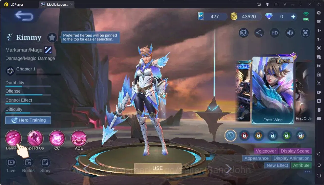Mobile Legends: Bang Bang Accounts Global | Hero 89 | Skin 172| Expert| CC Natalia| L image 2