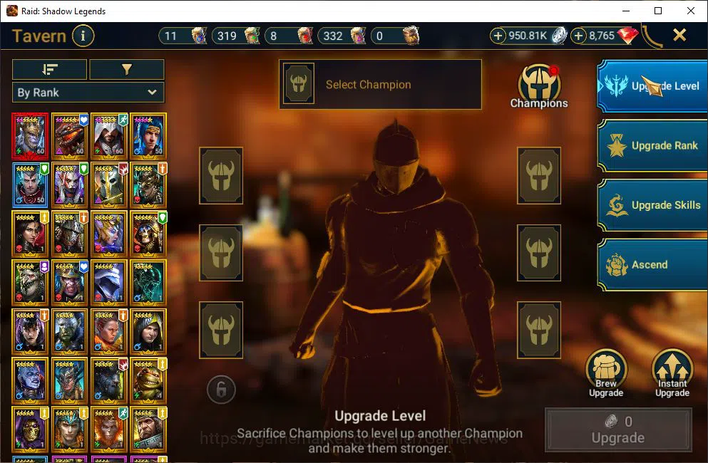 Raid: Shadow Legends Accounts Mid-Game Lv19 311K Power|1 Mythical (Gharol Bloodmaul)|26 Legendary 13